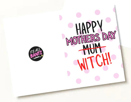 Mothers Day Witch - Greeting Card