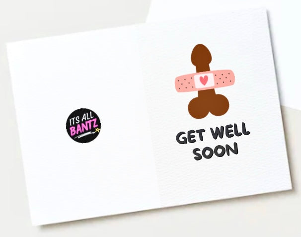 Get Well Soon Penis 2 - Card