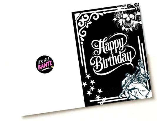 Tattoo Happy Birthday -  Birthday Card