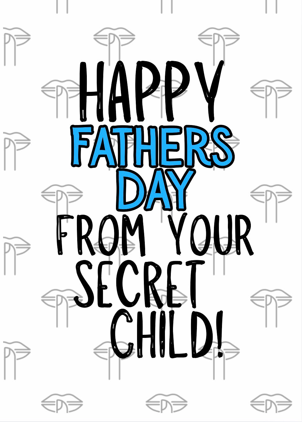 Secret Child - Greeting Card