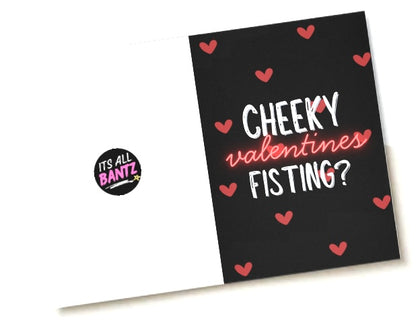 Cheeky Fisting - Greeting Card