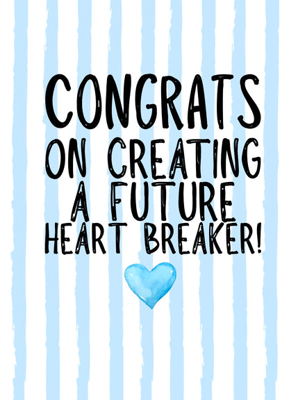 Future Heart Breaker -  Greeting Card
