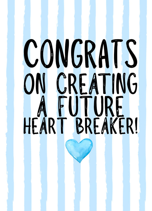 Future Heart Breaker -  Greeting Card