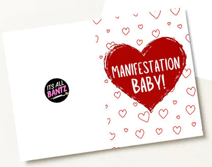 Manifestation Baby -  Greeting Card