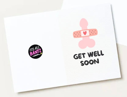 Get Well Soon Penis - Card