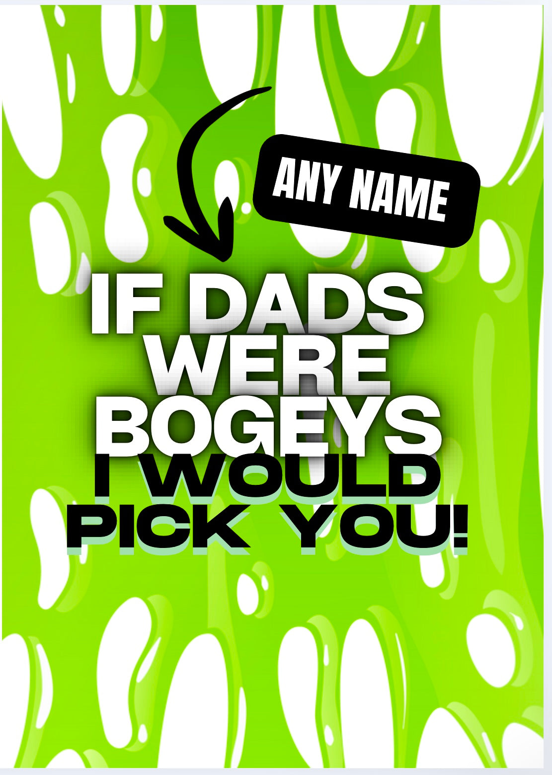 Bogey -  Greeting Card