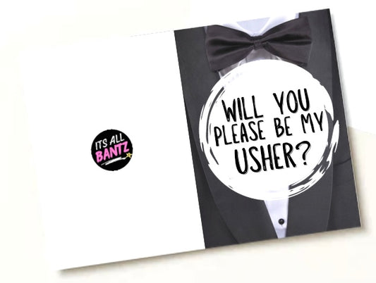 Usher? -  Greeting Card
