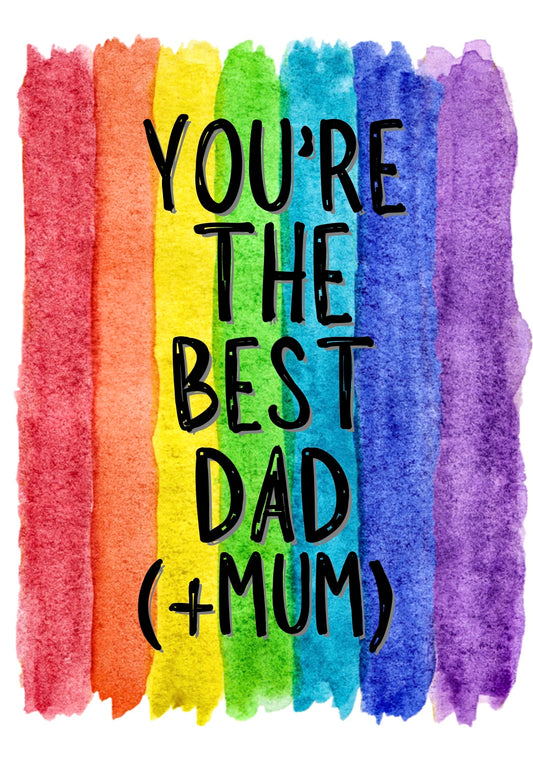 The Best Dad - Greeting Card