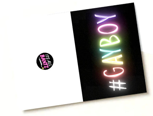 # Gayboy - Greeting Card