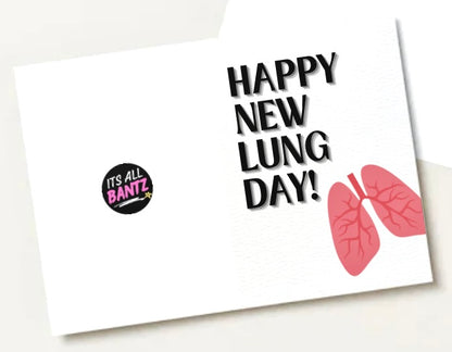 New Lung Day - Card