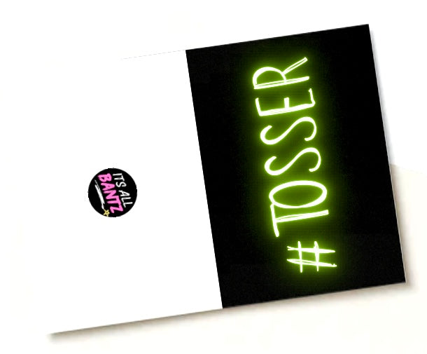 # Tosser - Greeting Card