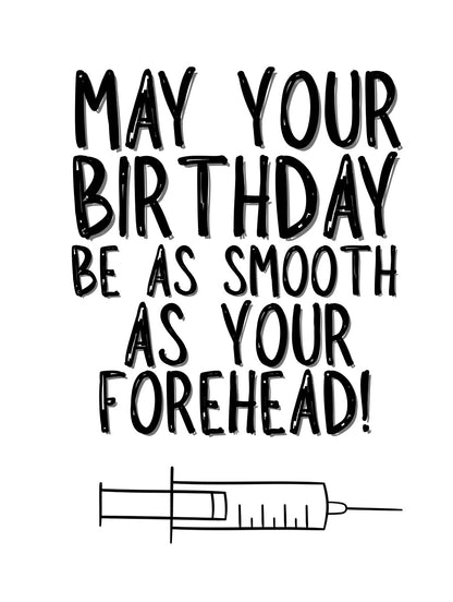 Smooth Birthday - Greeting Card