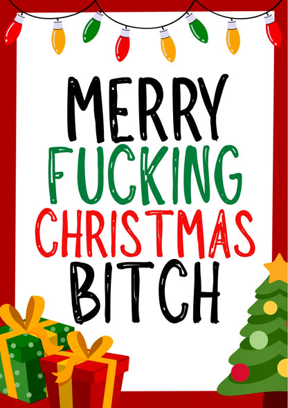 Christmas Bitch -  Greeting Card