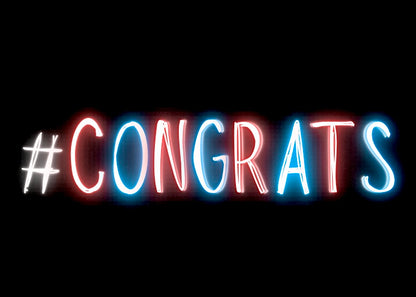 # Congrats - Greeting Card