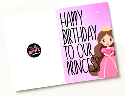 Birthday Princess -  Birthday Card