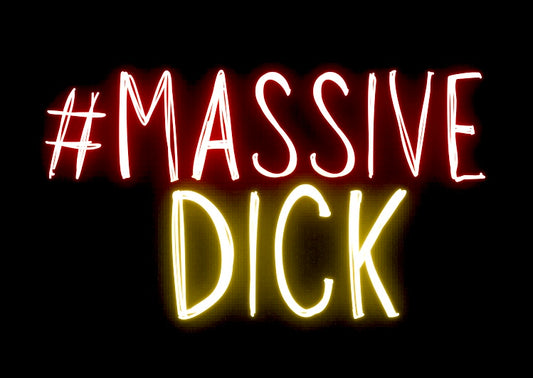 # Massive Dick - Greeting Card