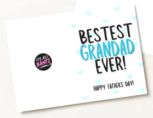 Bestest Grandad - Greeting Card