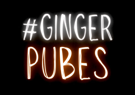 # Ginger Pubes - Greeting Card