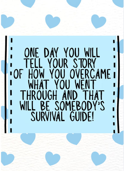 Survival Guide -  Greeting Card