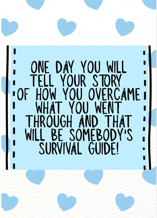 Survival Guide -  Greeting Card