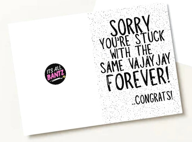 Same VaJayJay Forever -  Greeting Card