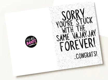 Same VaJayJay Forever -  Greeting Card