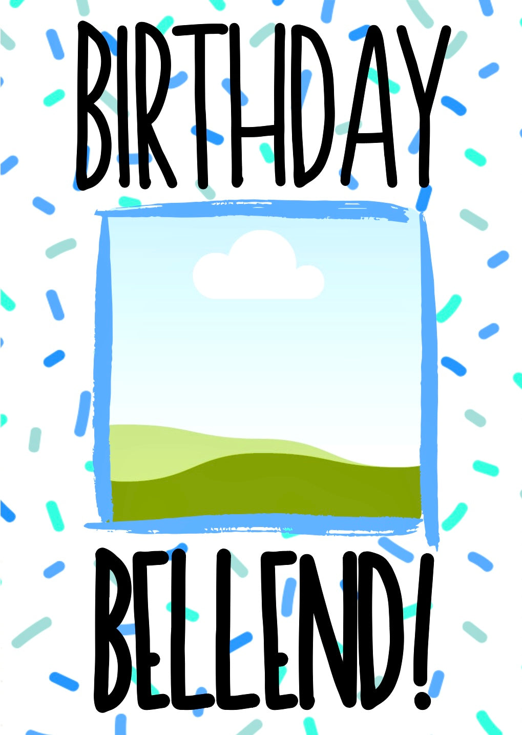Birthday Bellend - Greeting Card