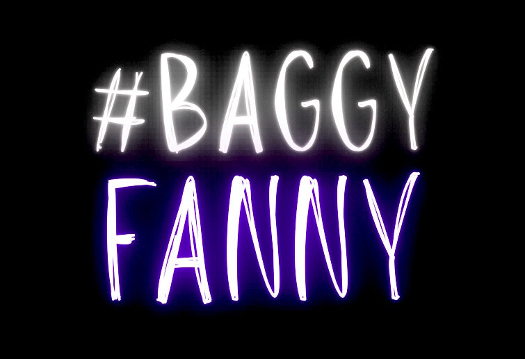 # Baggy Fanny - Greeting Card