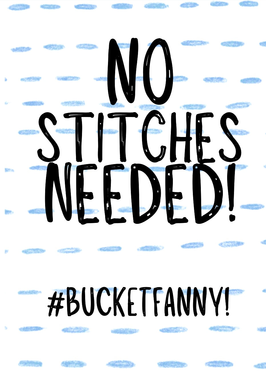 No Stitches Needed -  Greeting Card