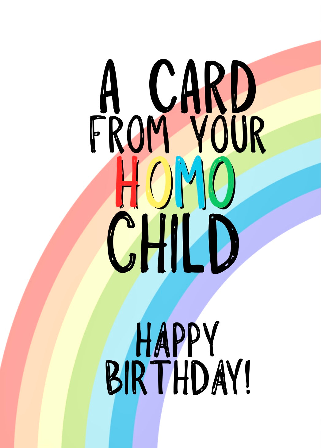 Homo Child - Greeting Card