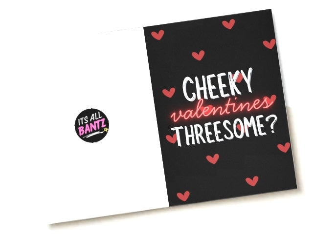 Cheeky Threesome - Greeting Card