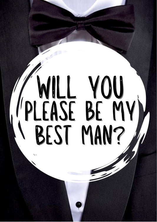 Best Man? -  Greeting Card