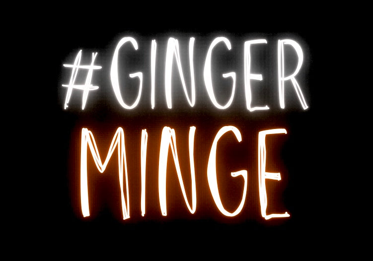 # Ginger Minge - Greeting Card