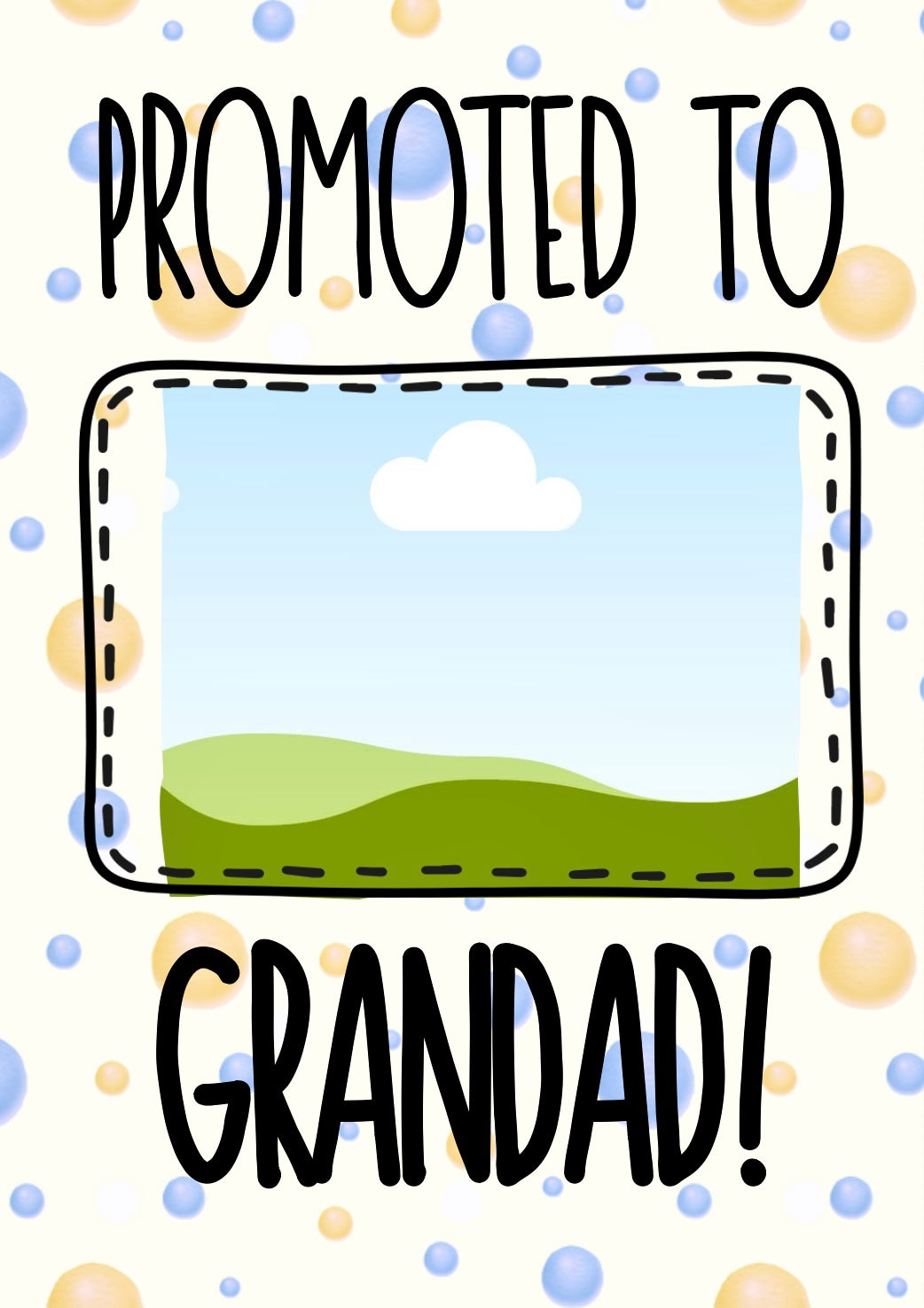 Promoted To Grandad - Greeting Card