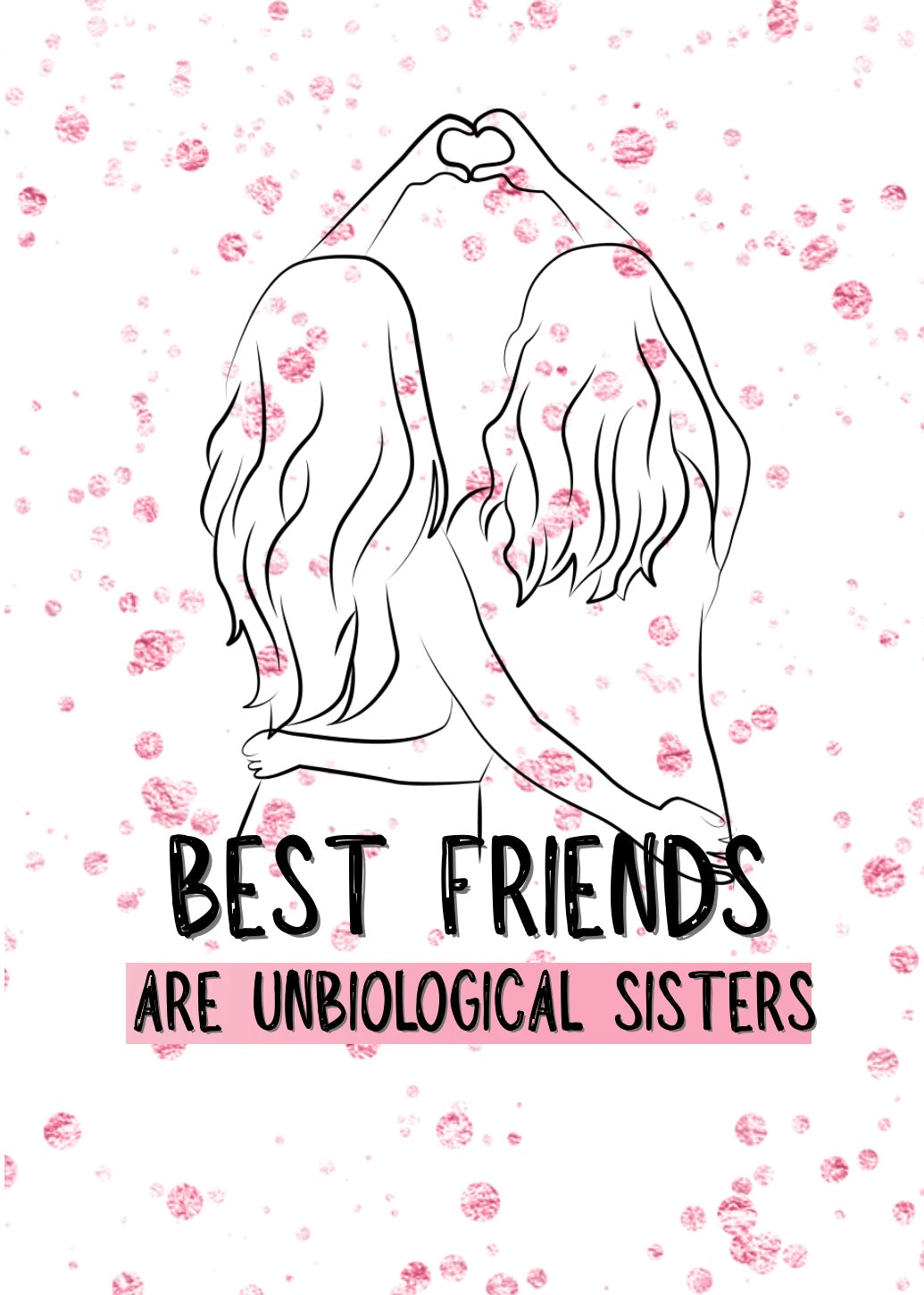 Unbiological Sister - Greeting Card