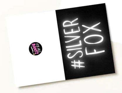 # Silver Fox - Greeting Card