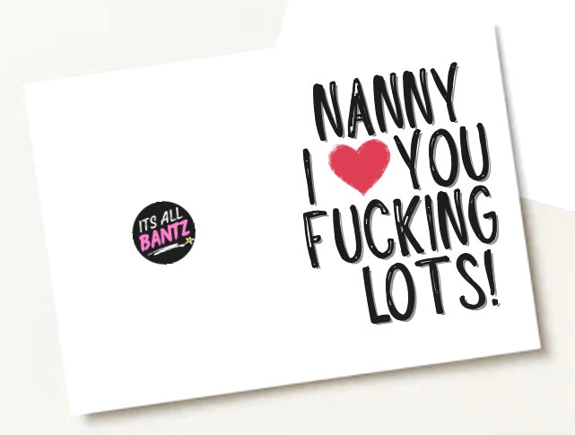Nanny Fucking Lots - Greeting Card