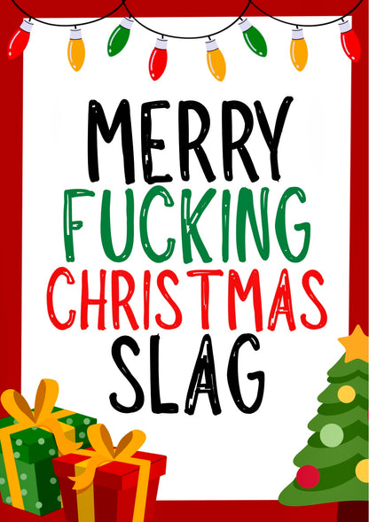 Christmas Slag -  Greeting Card