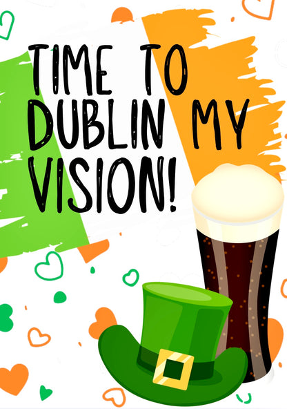 Dublin My Vision -  Greeting Card