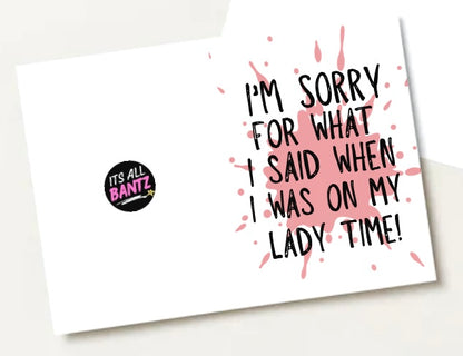 Lady Time -  Greeting Card