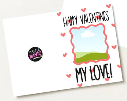 Valentines My Love - Greeting Card