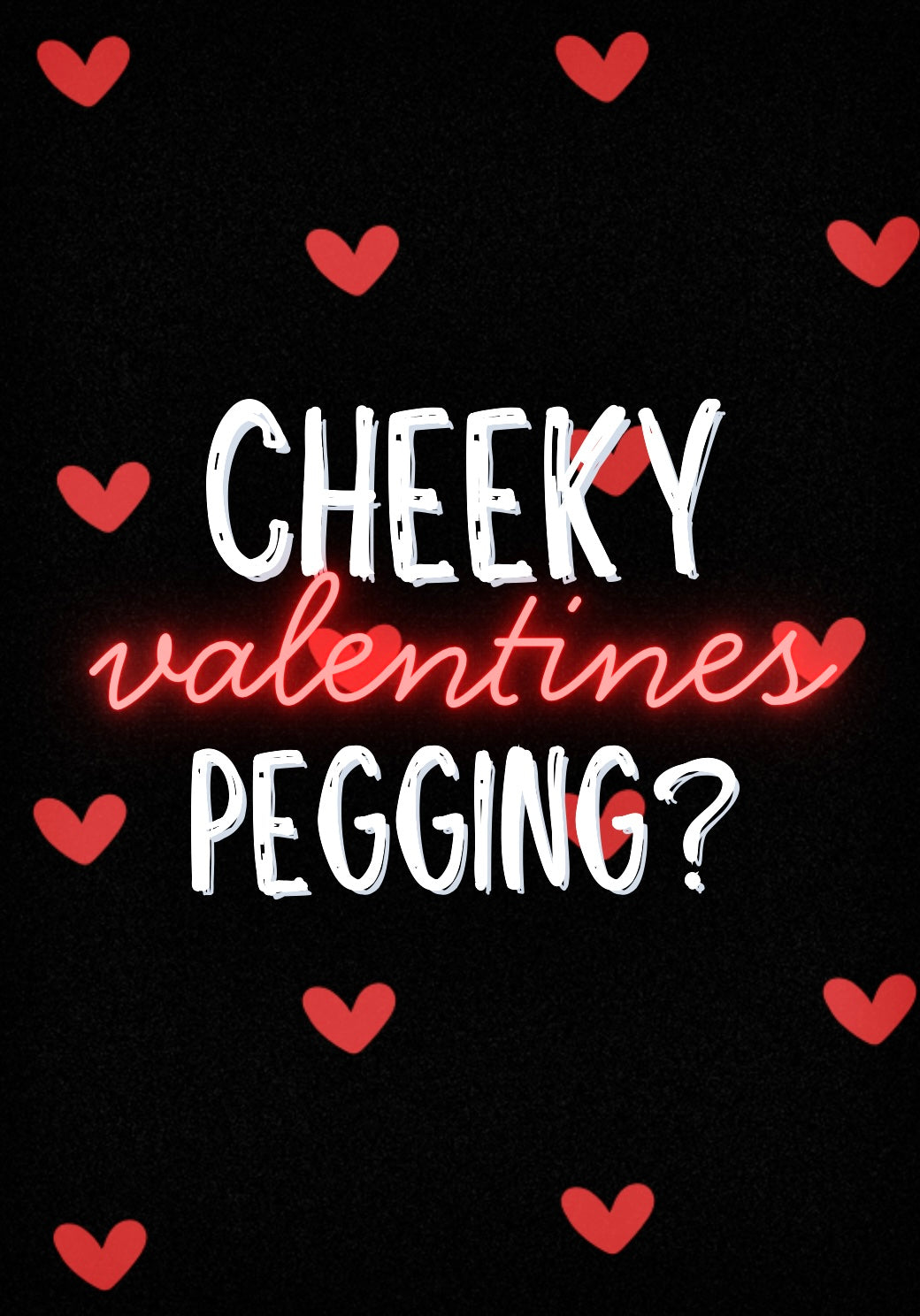 Cheeky Pegging - Greeting Card
