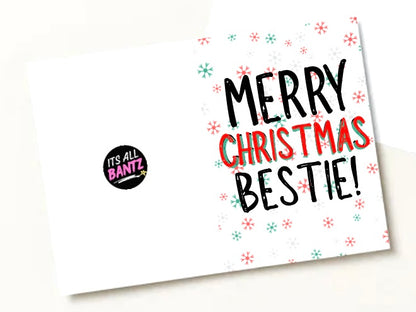 Merry Christmas Bestie -  Greeting Card