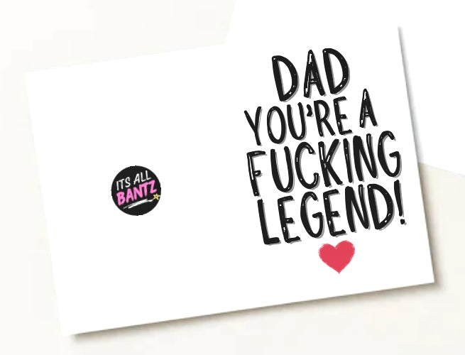 Dad You Legend - Greeting Card