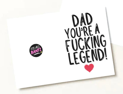 Dad You Legend - Greeting Card