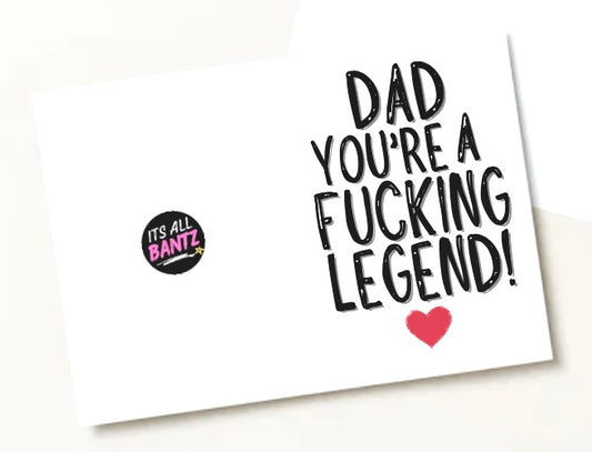 Dad You Legend - Greeting Card