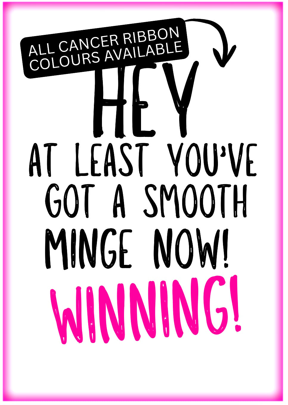 Smooth Minge -  Greeting Card