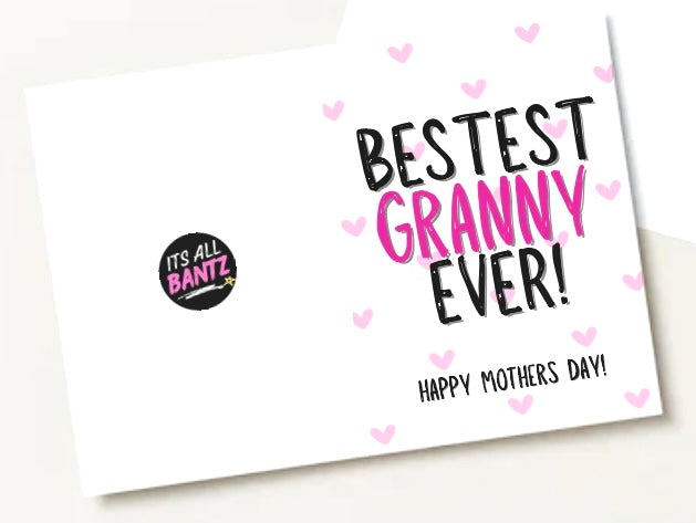 Bestest Granny - Greeting Card