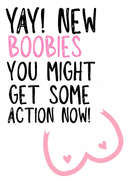 New Booby Day -  Greeting Card