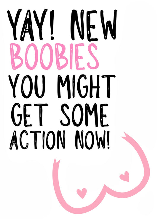 New Booby Day -  Greeting Card